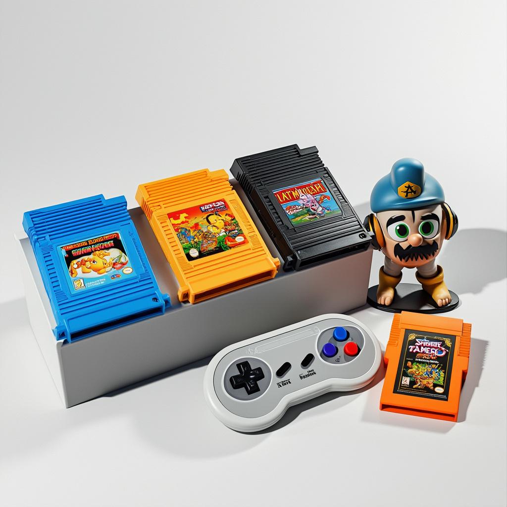 deluxe retro gaming collectible set deluxe retro gaming collectible set